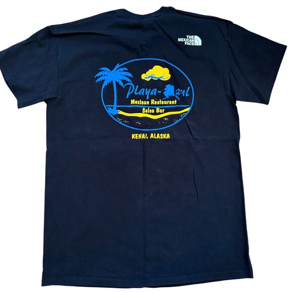 Playa Azul Alaska Mexican Restaurant Tshirt Crewneck Kenai Novelty Tourist Med - Picture 1 of 8